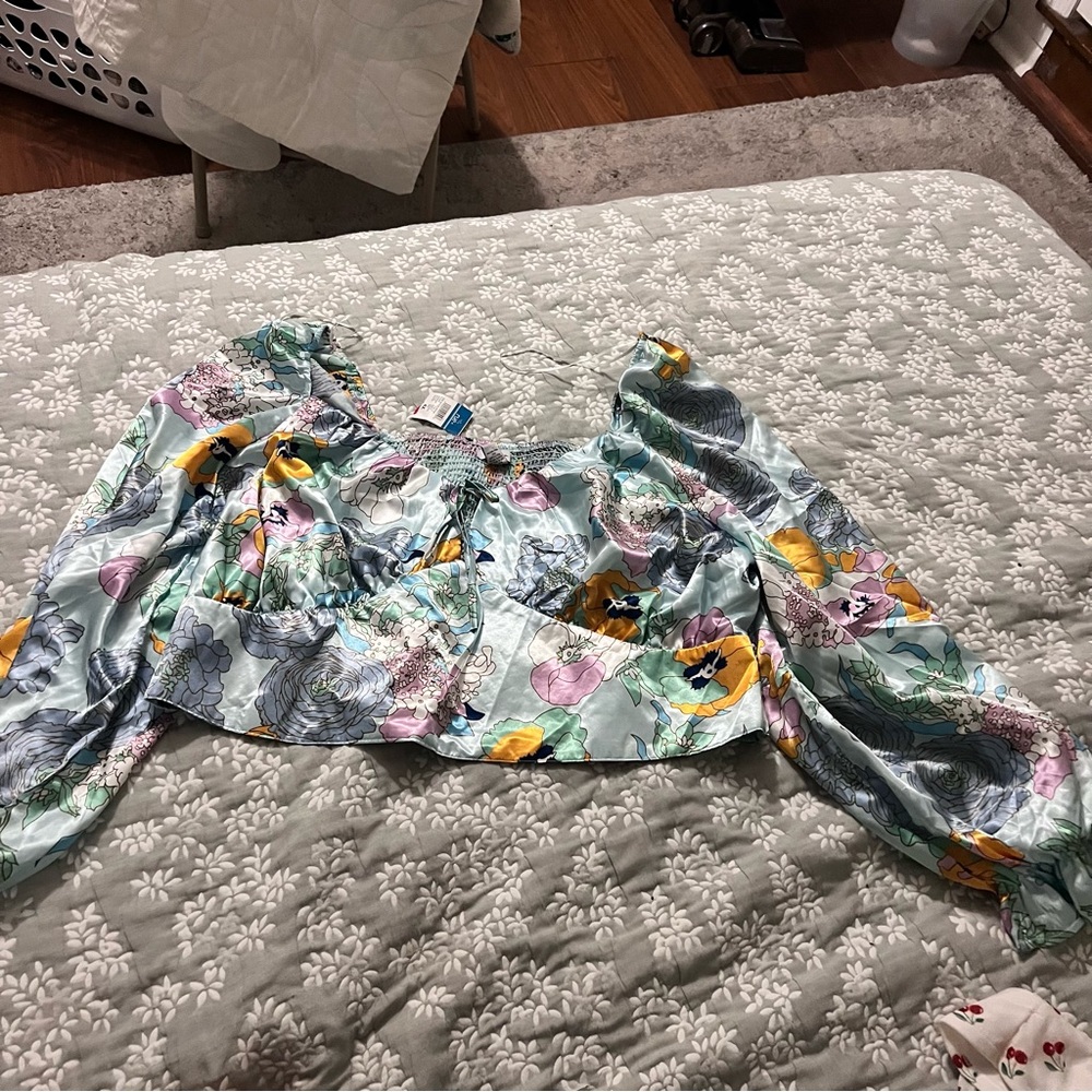 Rue21 Multicolor Floral Blouse